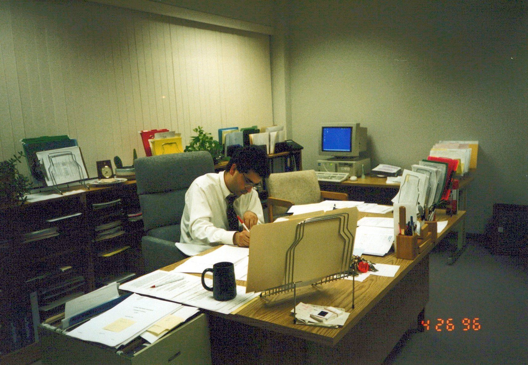  Rouzbeh Yassini at his LANcity office