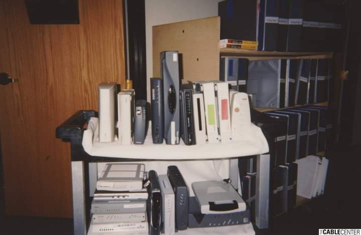 Generations of Cable Modem at  the Cable Center