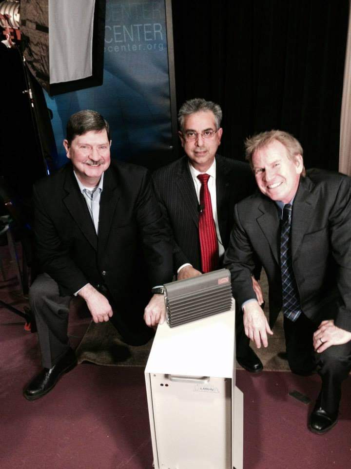 Rouzbeh Yassini with Cable Modem Generations at the Cable Center