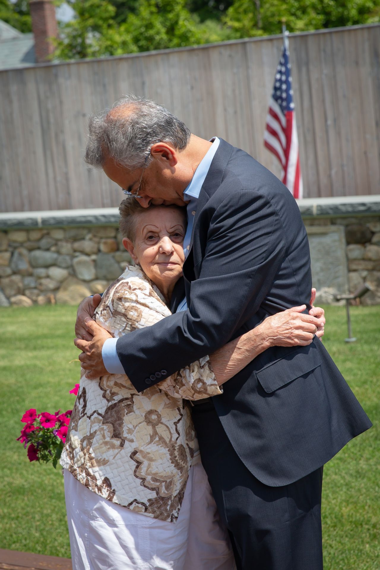 Rouzbeh Yassini and his mom Nossrat (Nancy)