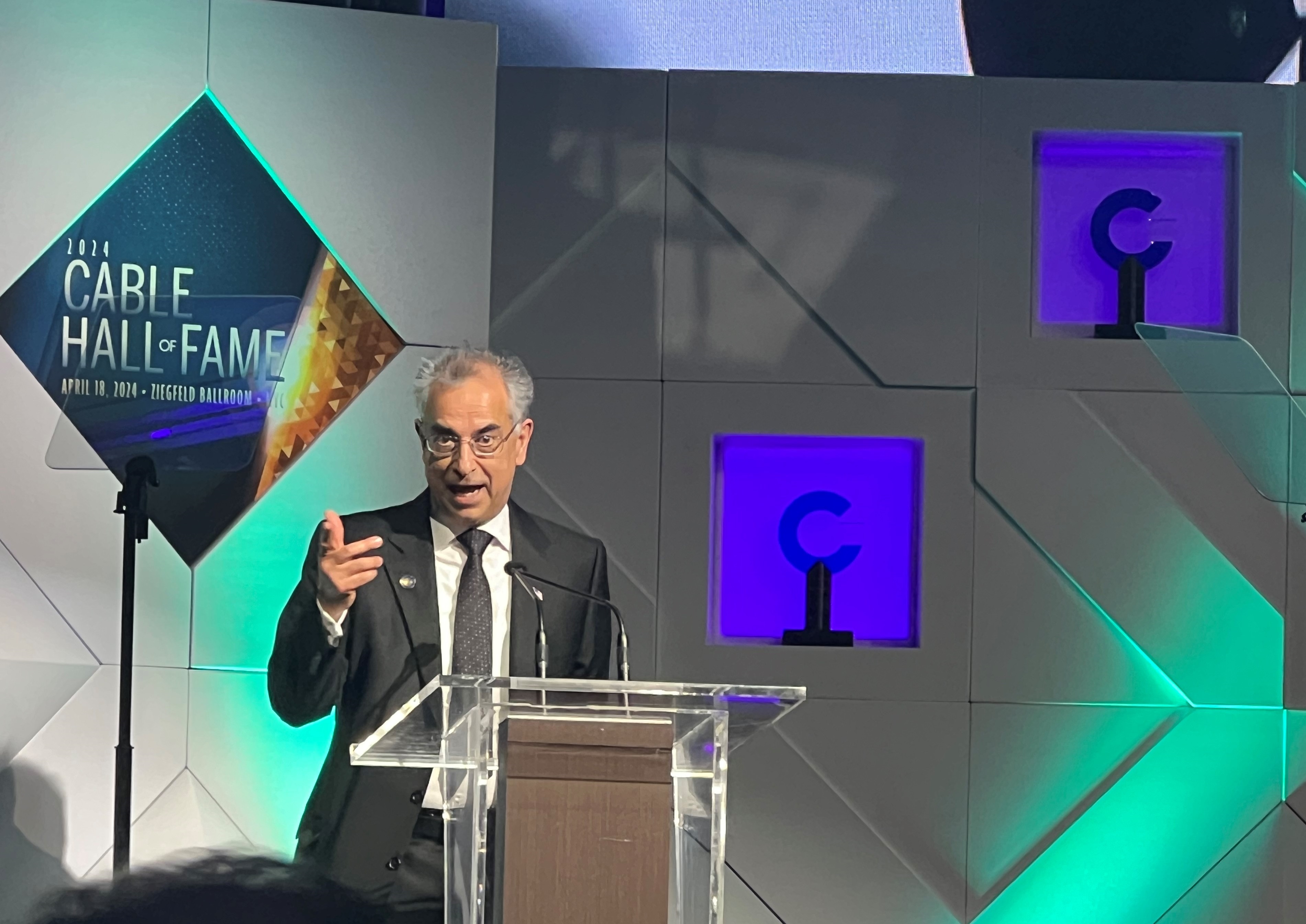 Rouzbeh Yassini Cable Hall of Fame induction speech, 2024