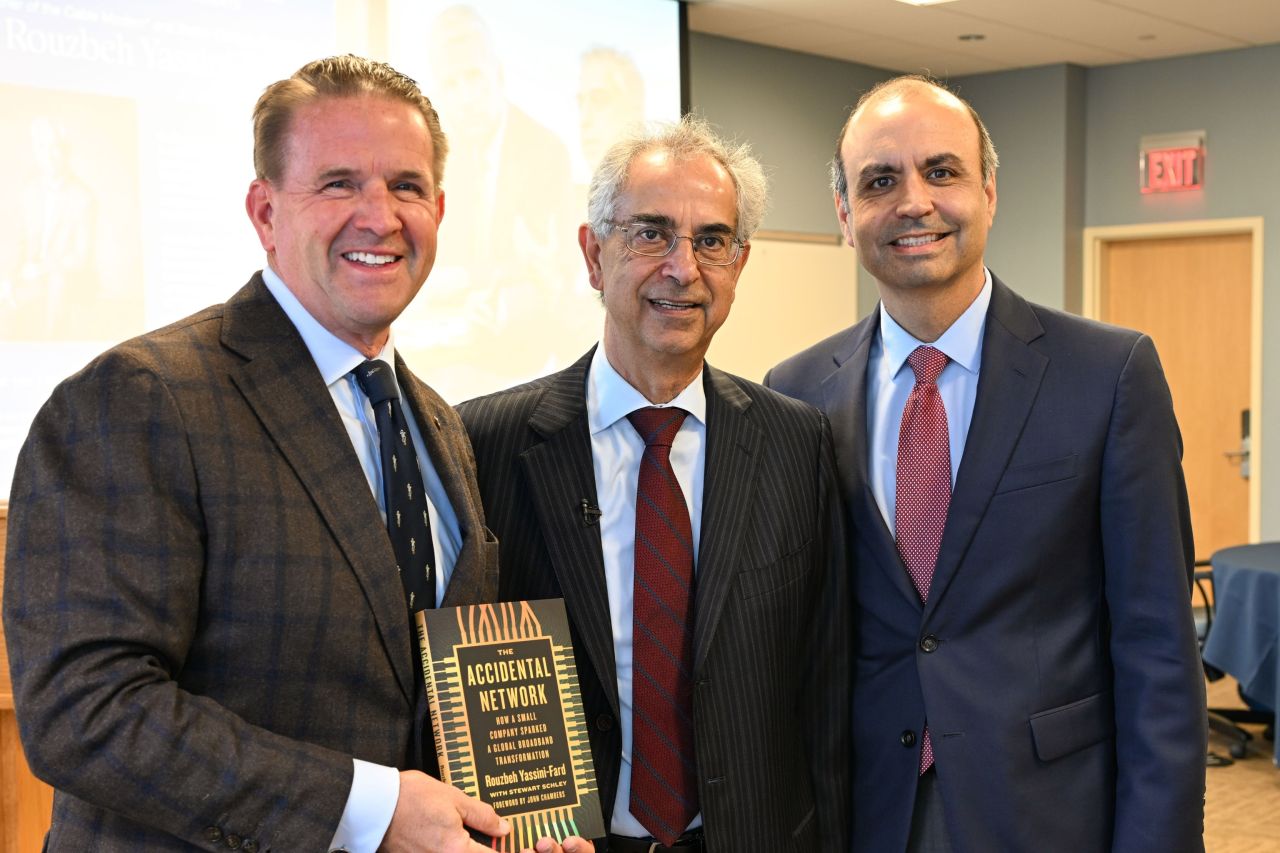 Rouzbeh Yassini Fard Presents 'The Accidental Network' at WVU